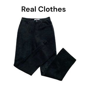 Real Clothes Saks 5th Ave. Suede Pants